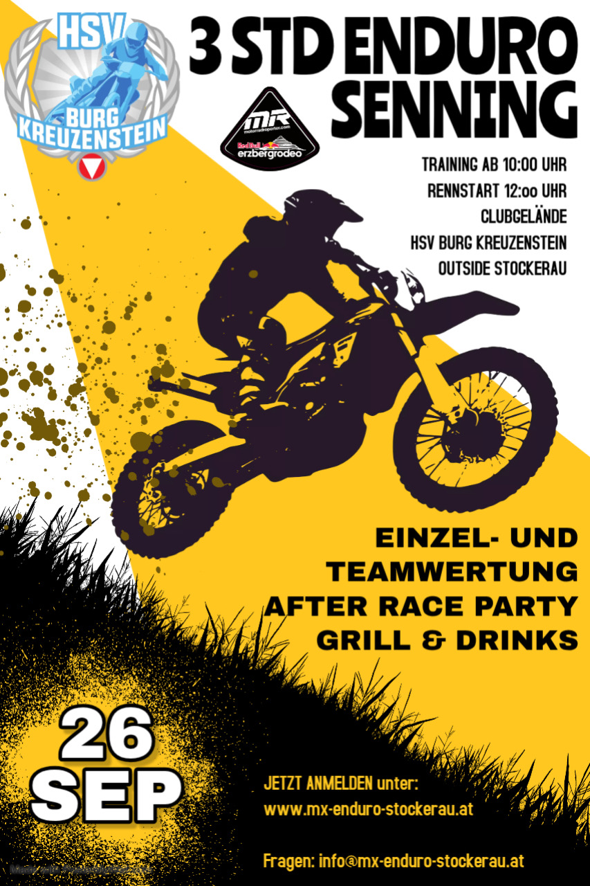3 Stunden Enduro - HSV Burg Kreuzenstein